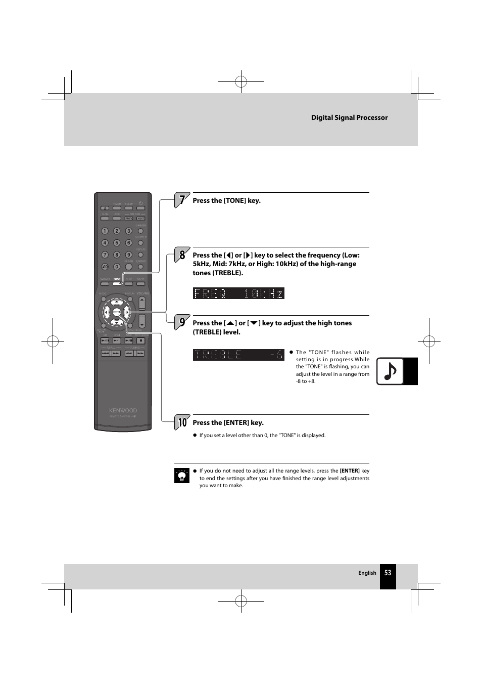 Kenwood K-521-B User Manual | Page 53 / 76