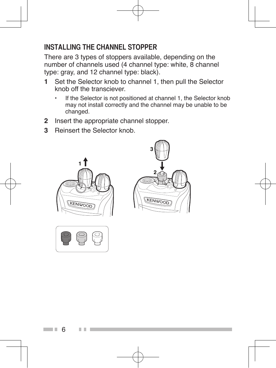 Kenwood TK-2360E User Manual | Page 14 / 28