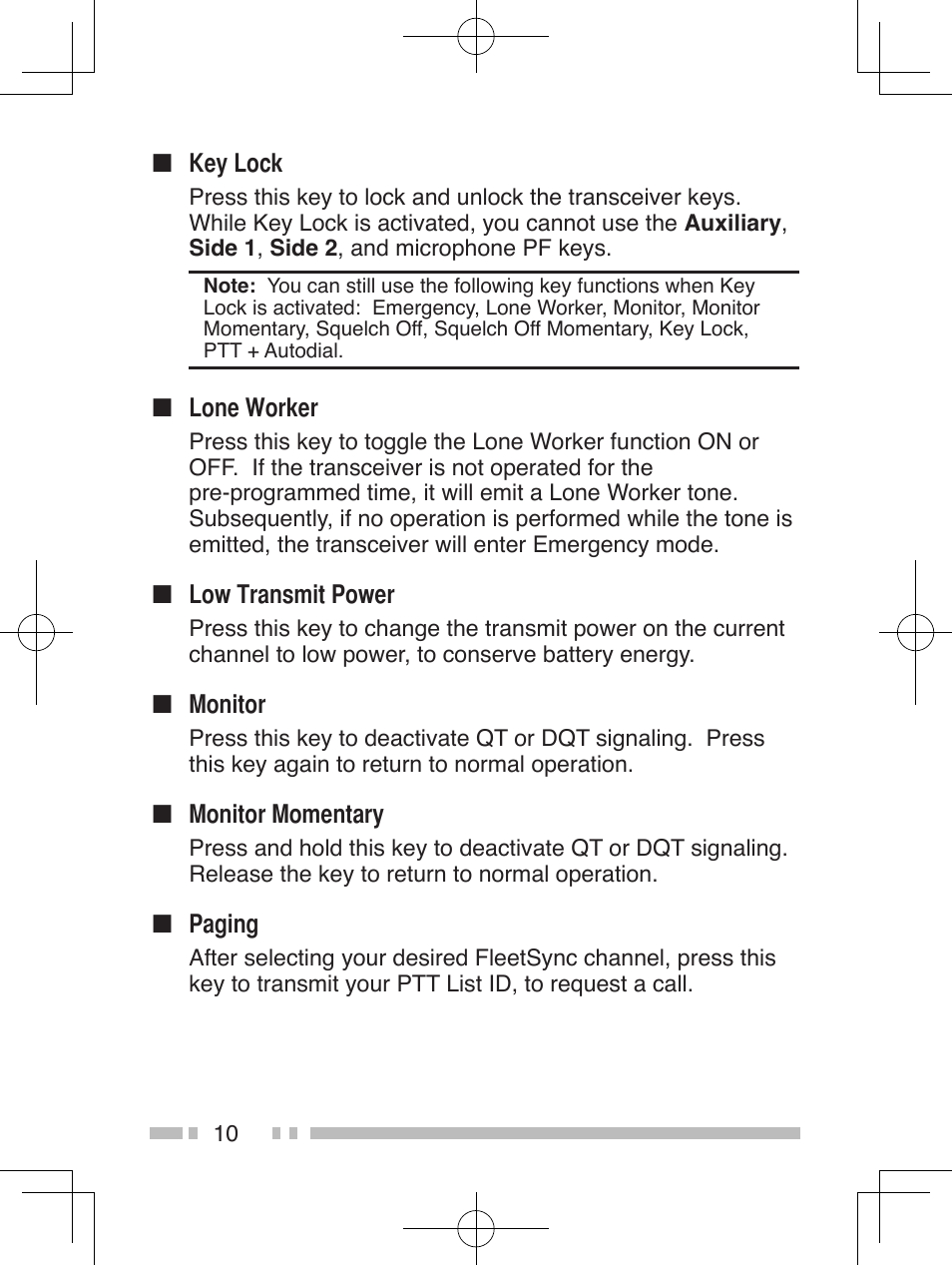 Kenwood TK-2360E User Manual | Page 18 / 28