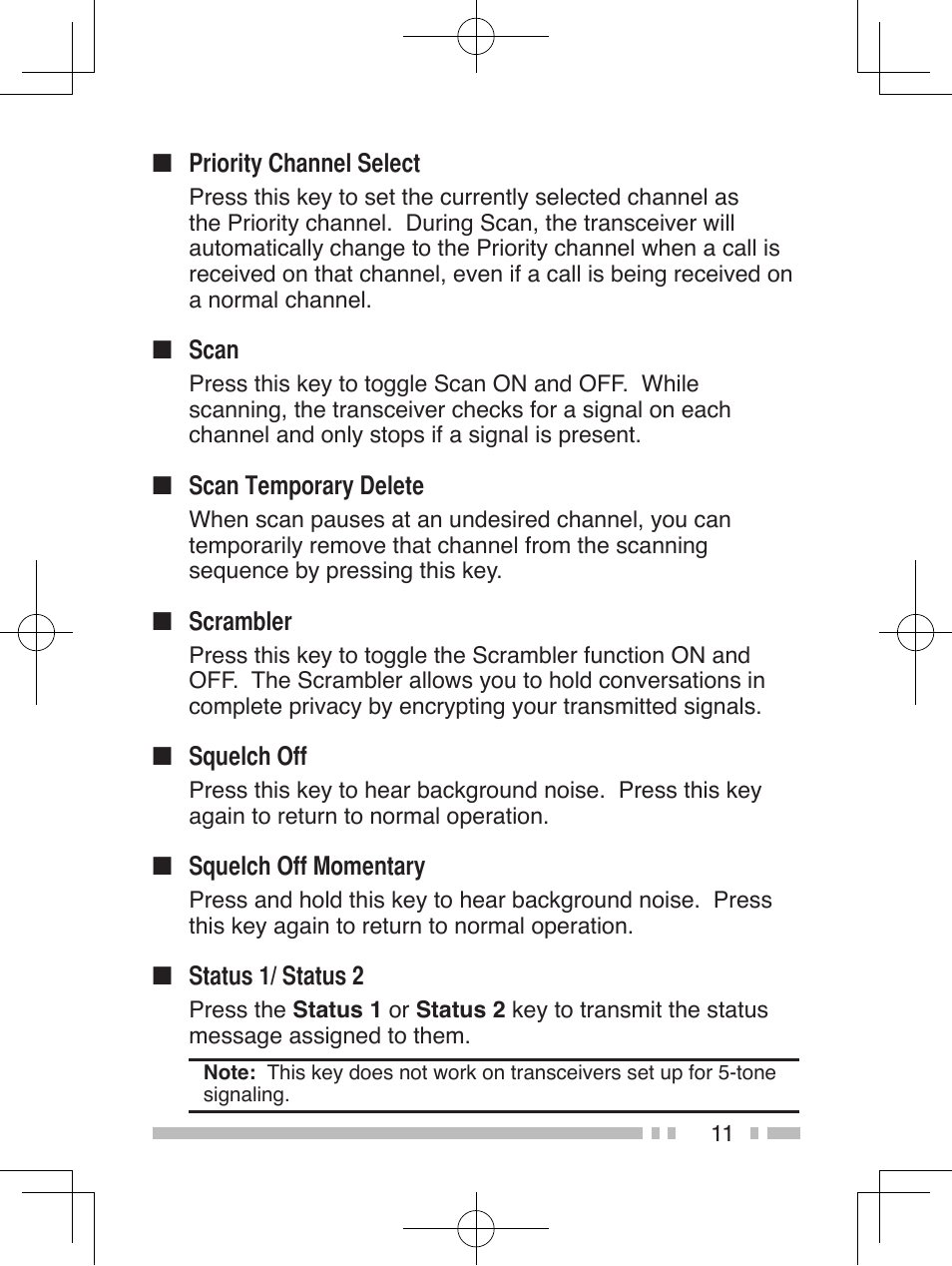 Kenwood TK-2360E User Manual | Page 19 / 28
