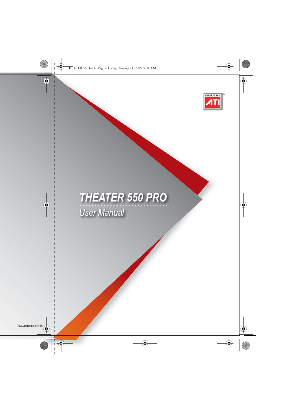ATI Technologies THEATER 550 User Manual | 23 pages