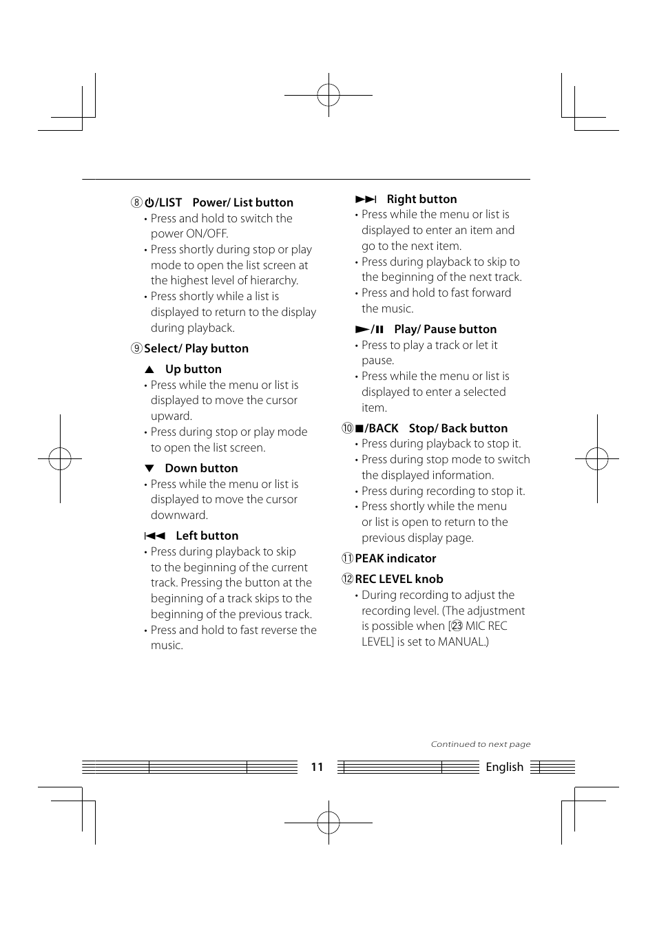 Kenwood MGR-E8-B User Manual | Page 11 / 84