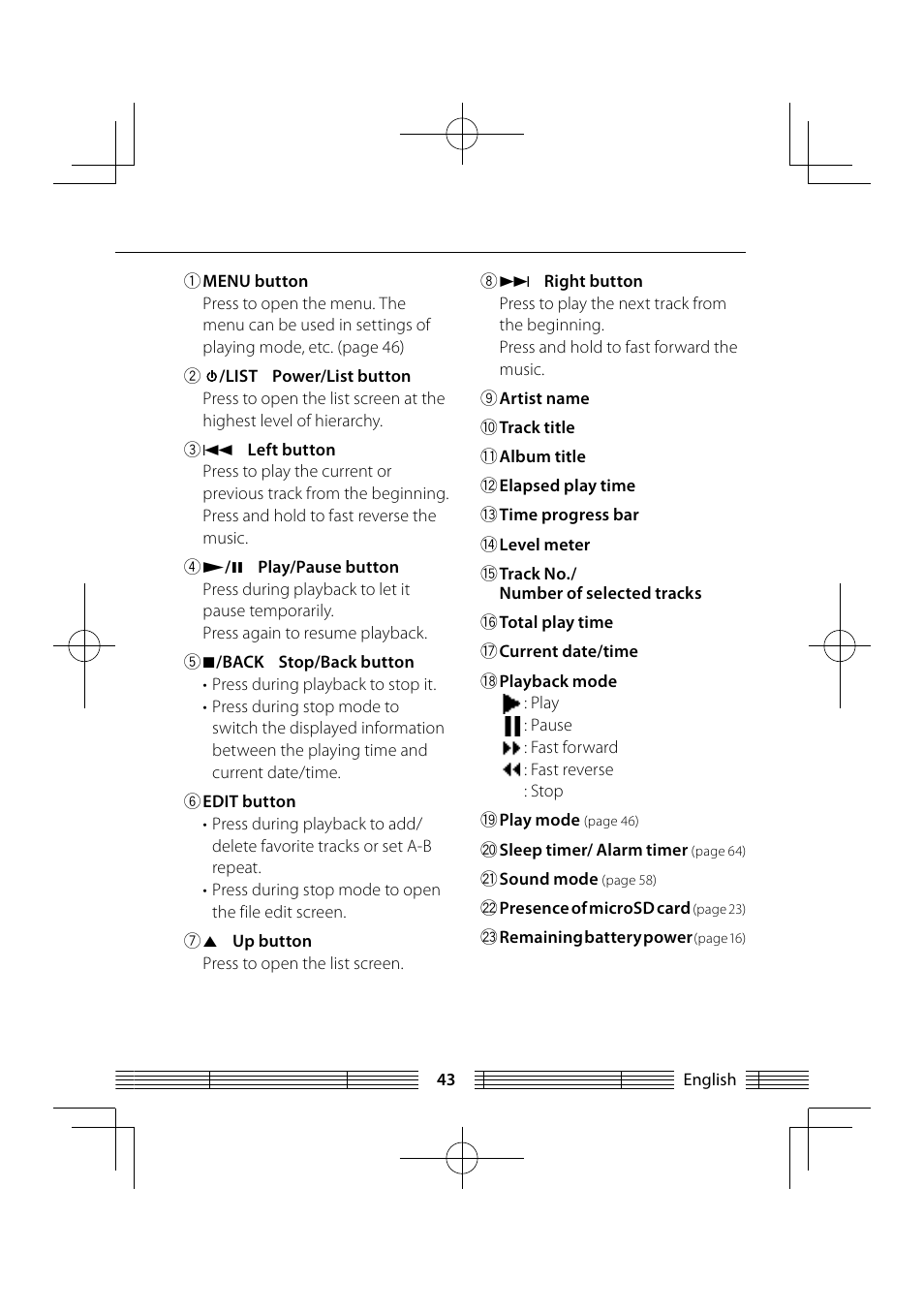 Kenwood MGR-E8-B User Manual | Page 43 / 84