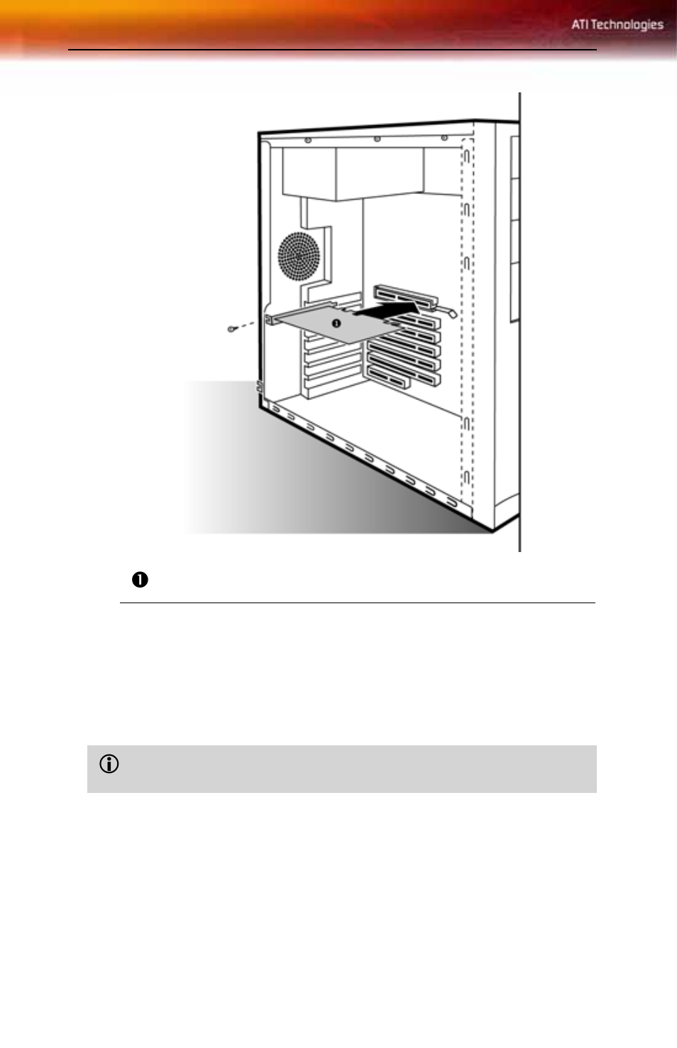 Installing the card | ATI Technologies X800 User Manual | Page 14 / 60