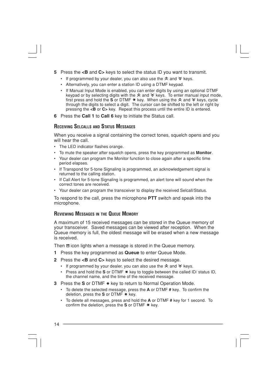 Kenwood TK-7180E User Manual | Page 20 / 33