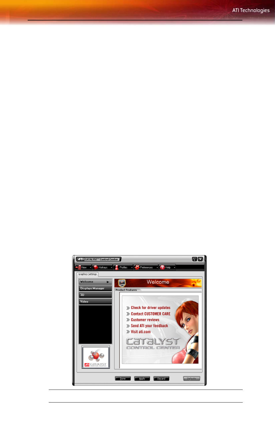 Other quick launch access points | ATI Technologies ALL-IN-WONDER X1800 User Manual | Page 30 / 60