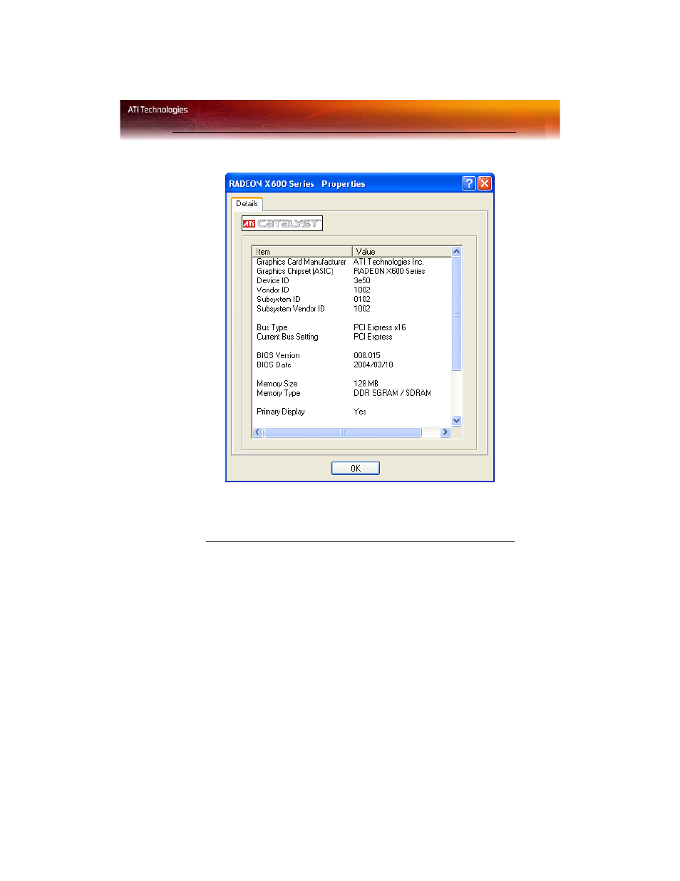 Ati rotation tab | ATI Technologies Radeon X600 User Manual | Page 25 / 60