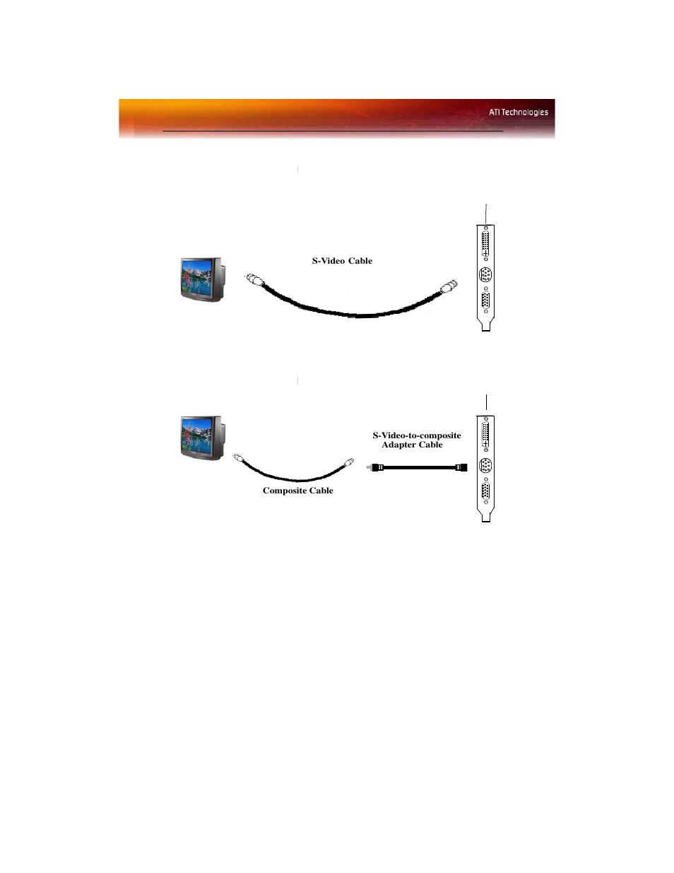 Starting windows® with tv display enabled | ATI Technologies Radeon X600 User Manual | Page 42 / 60