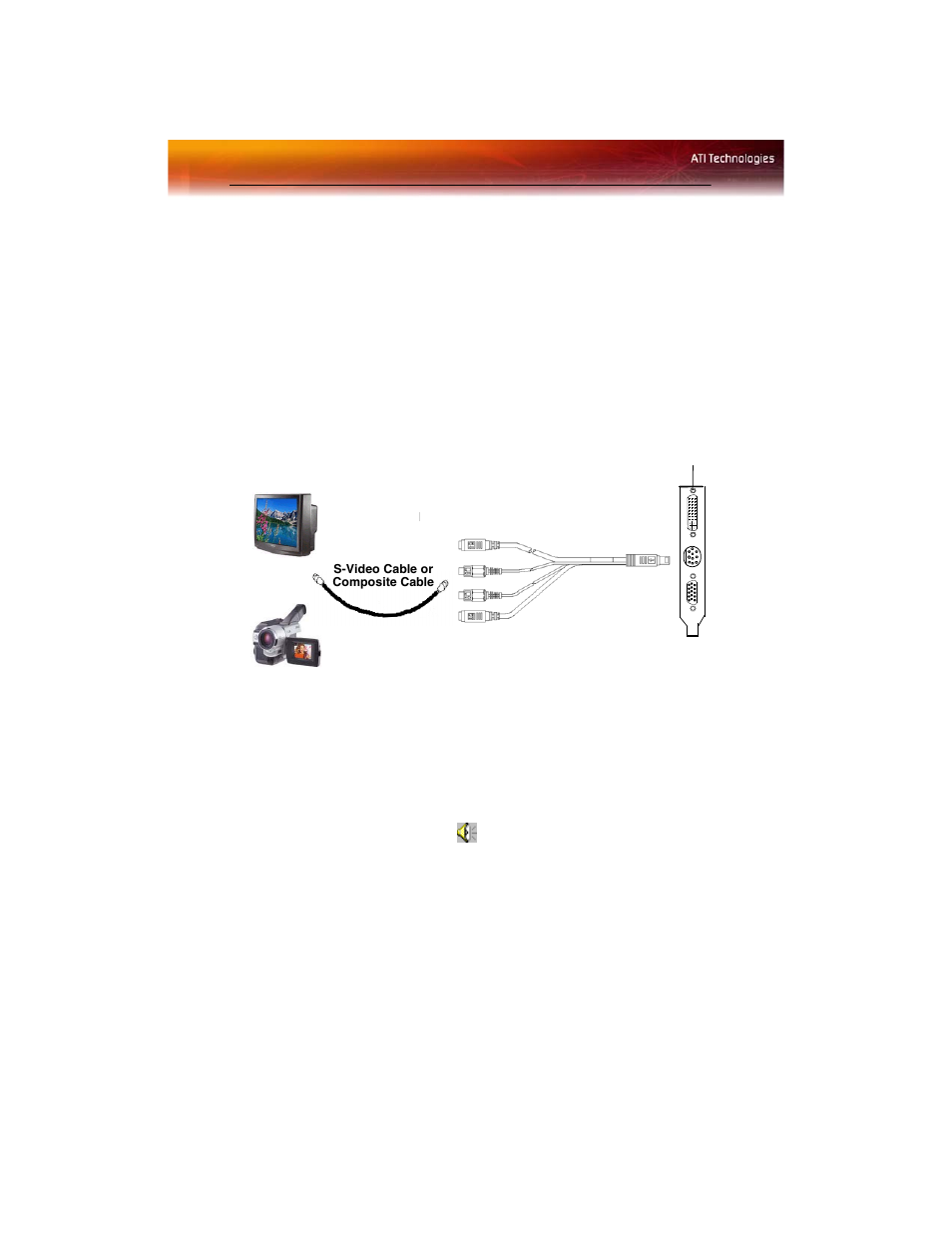 Windows® volume control, Windows, Volume control | ATI Technologies Radeon X600 User Manual | Page 52 / 60