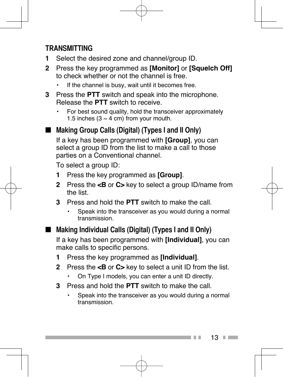 Kenwood NX-320E3 User Manual | Page 22 / 40