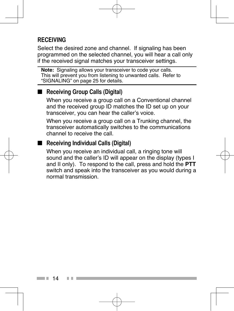 Kenwood NX-320E3 User Manual | Page 23 / 40