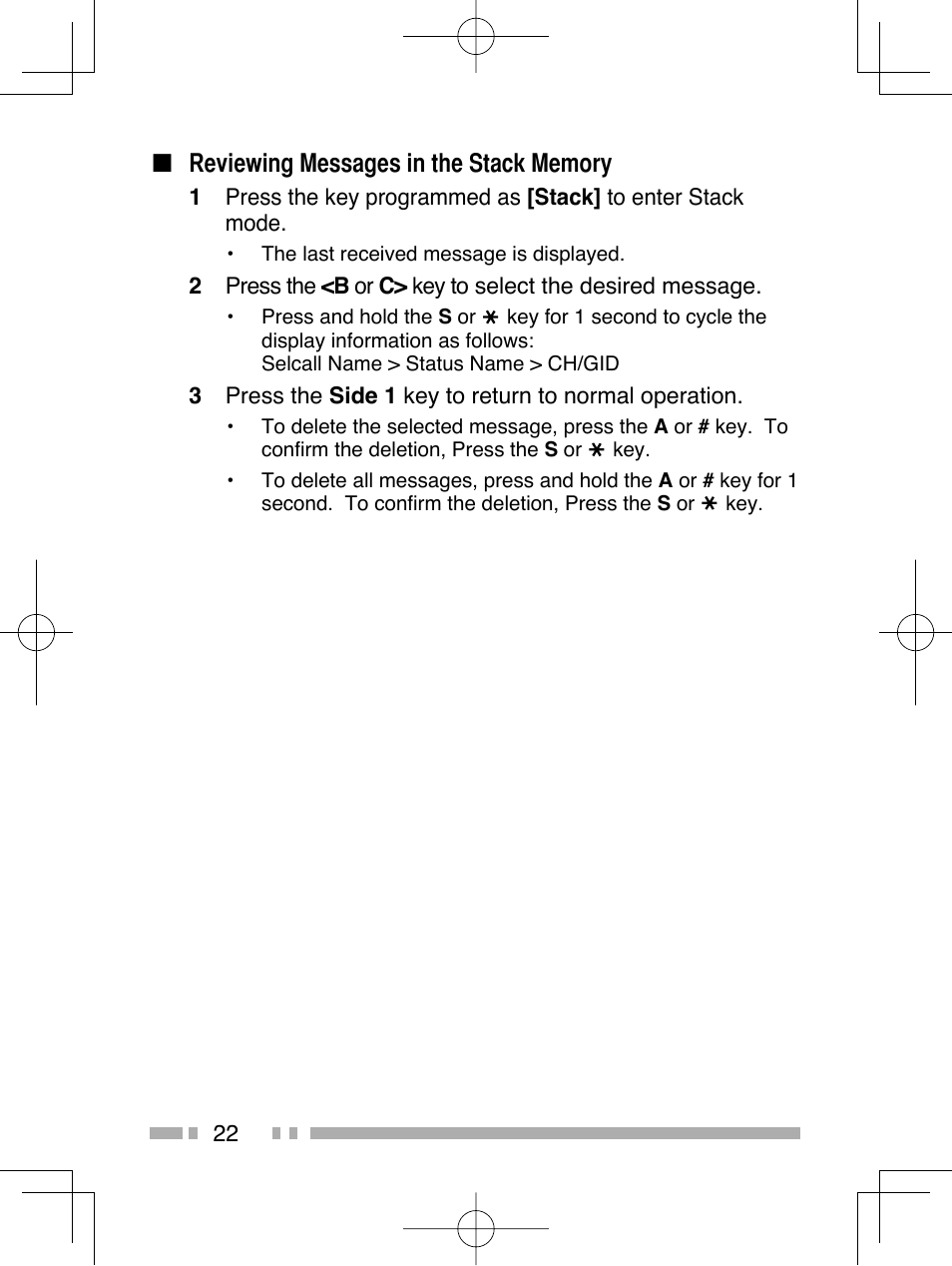 Kenwood NX-320E3 User Manual | Page 31 / 40