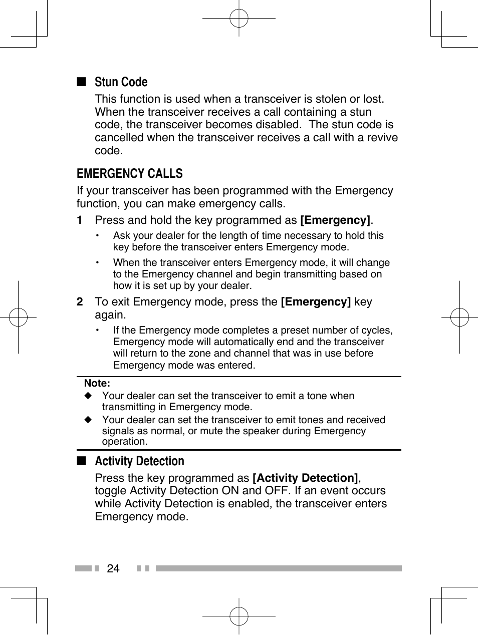 Kenwood NX-320E3 User Manual | Page 33 / 40