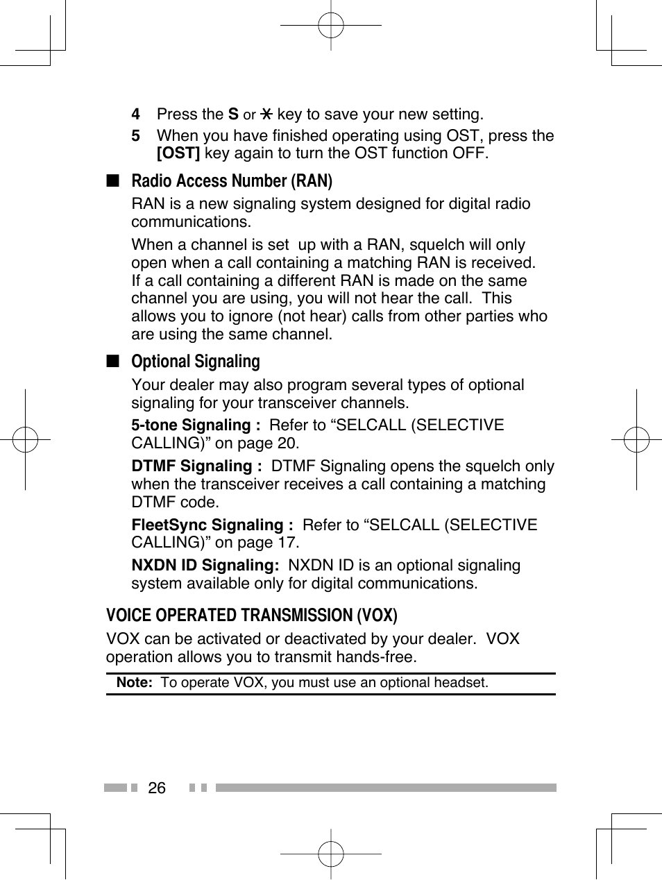 Kenwood NX-320E3 User Manual | Page 35 / 40