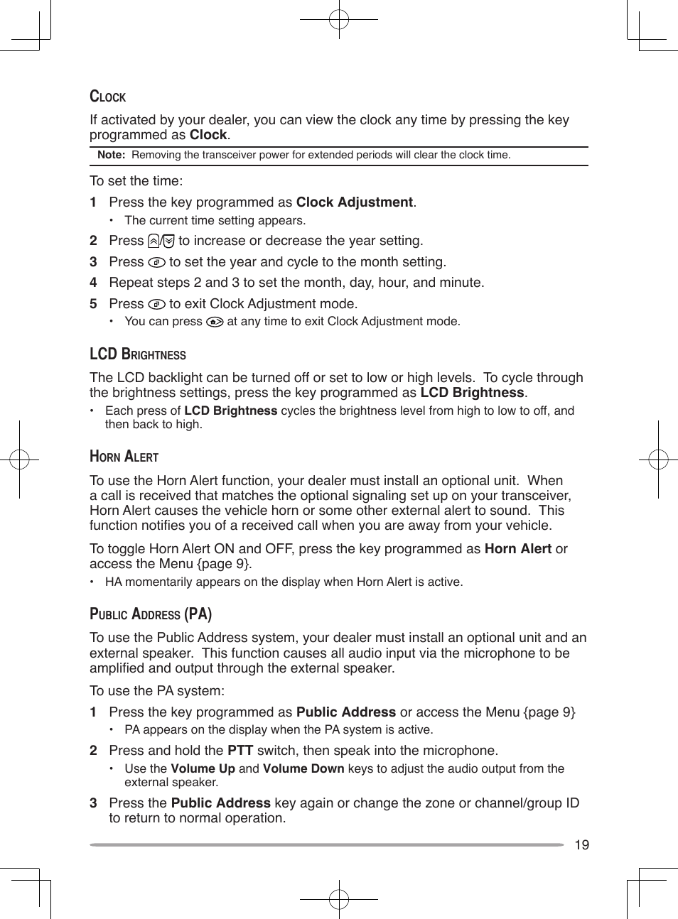 Lcd b | Kenwood NX-800E User Manual | Page 27 / 31