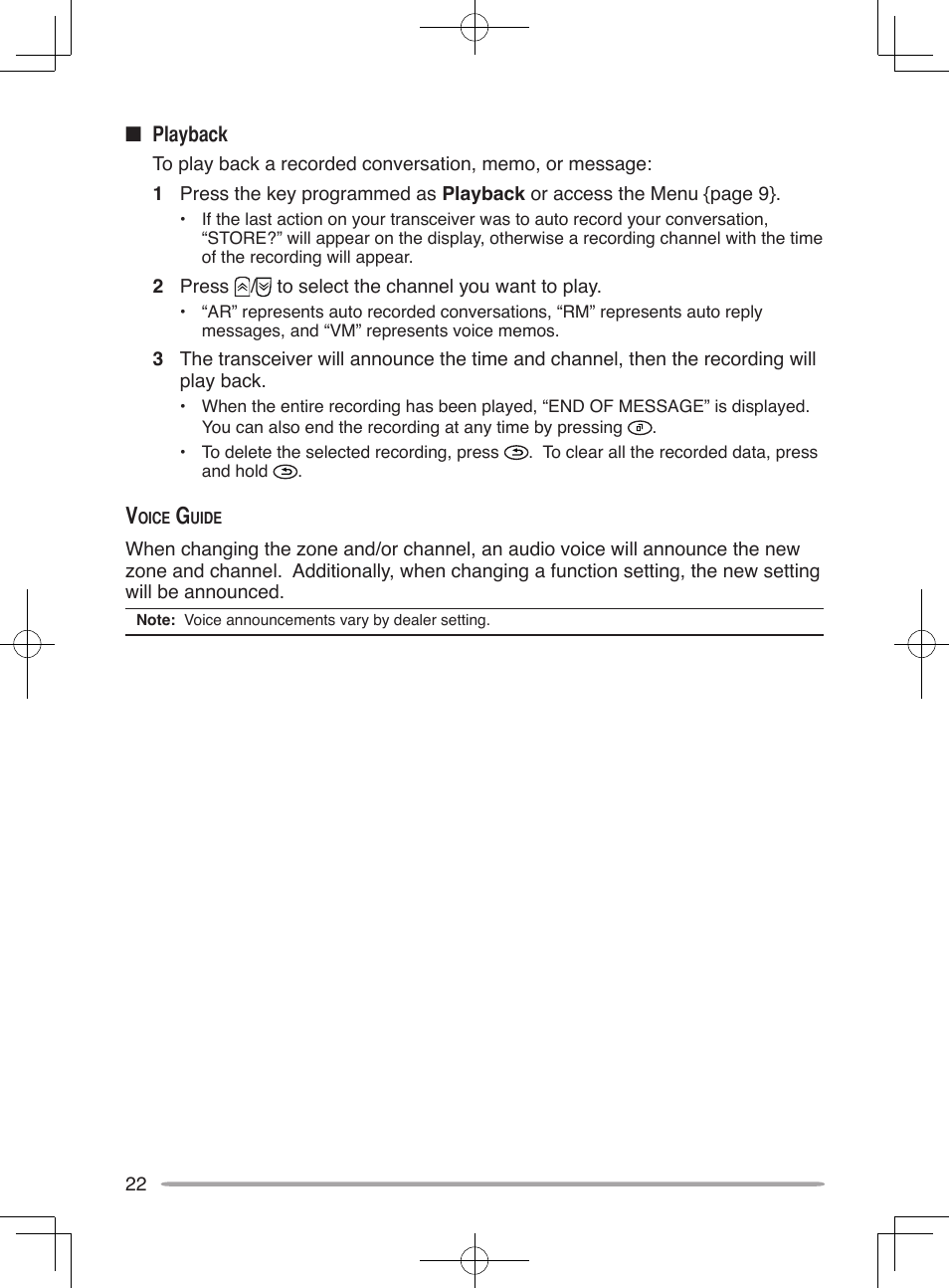 Kenwood NX-800E User Manual | Page 30 / 31