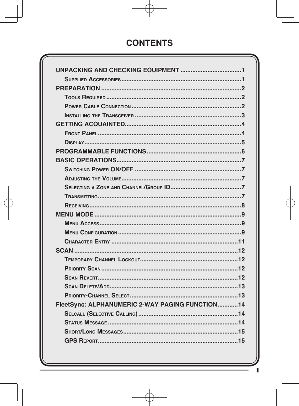 Kenwood NX-800E User Manual | Page 7 / 31