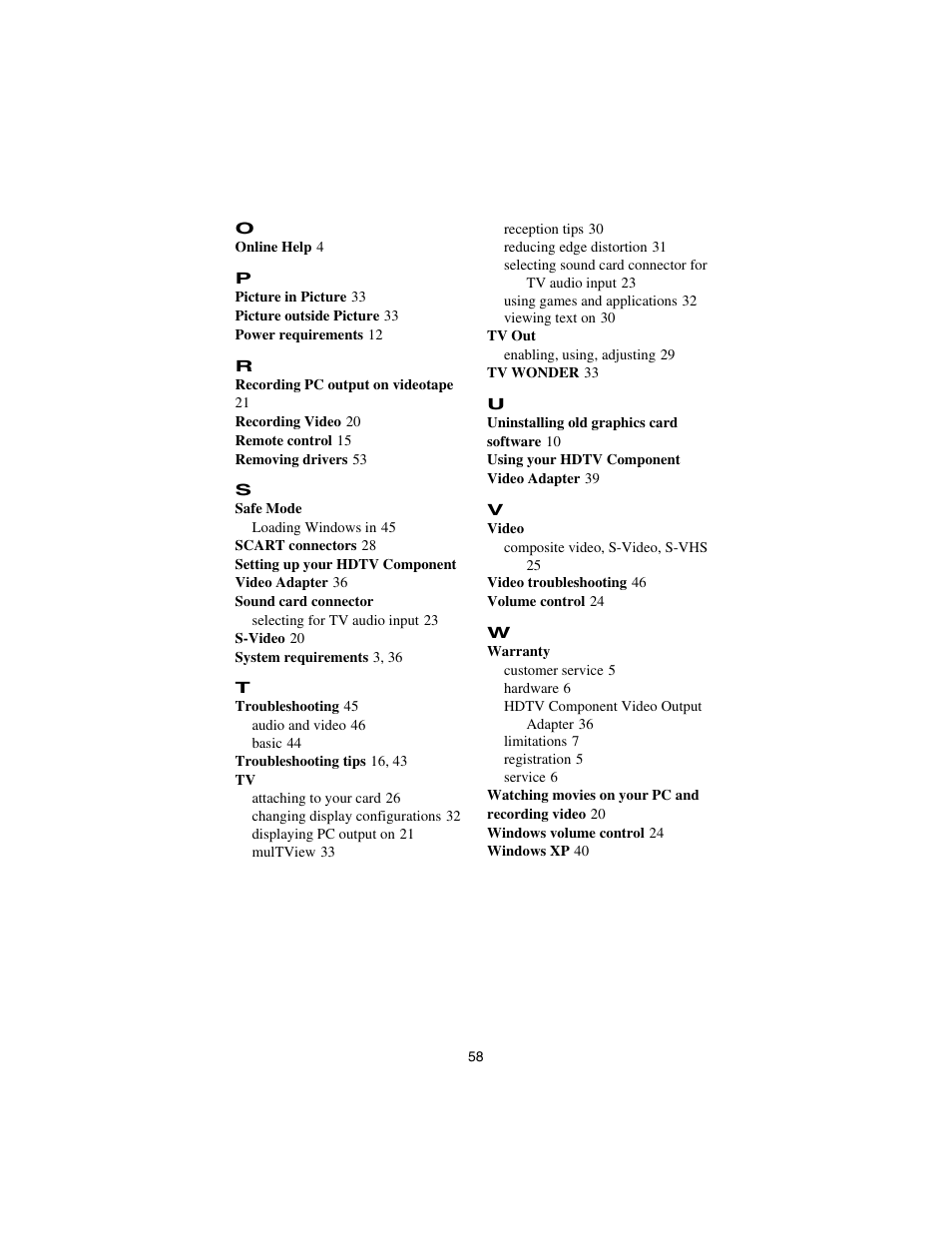 ATI Technologies ALL-IN-WONDER 9700 User Manual | Page 64 / 64