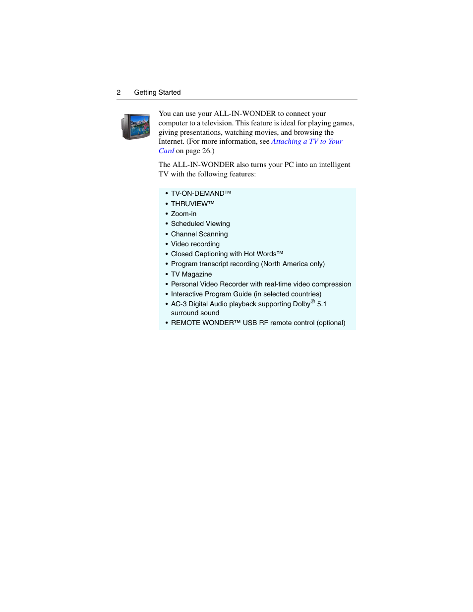 ATI Technologies ALL-IN-WONDER 9700 User Manual | Page 8 / 64