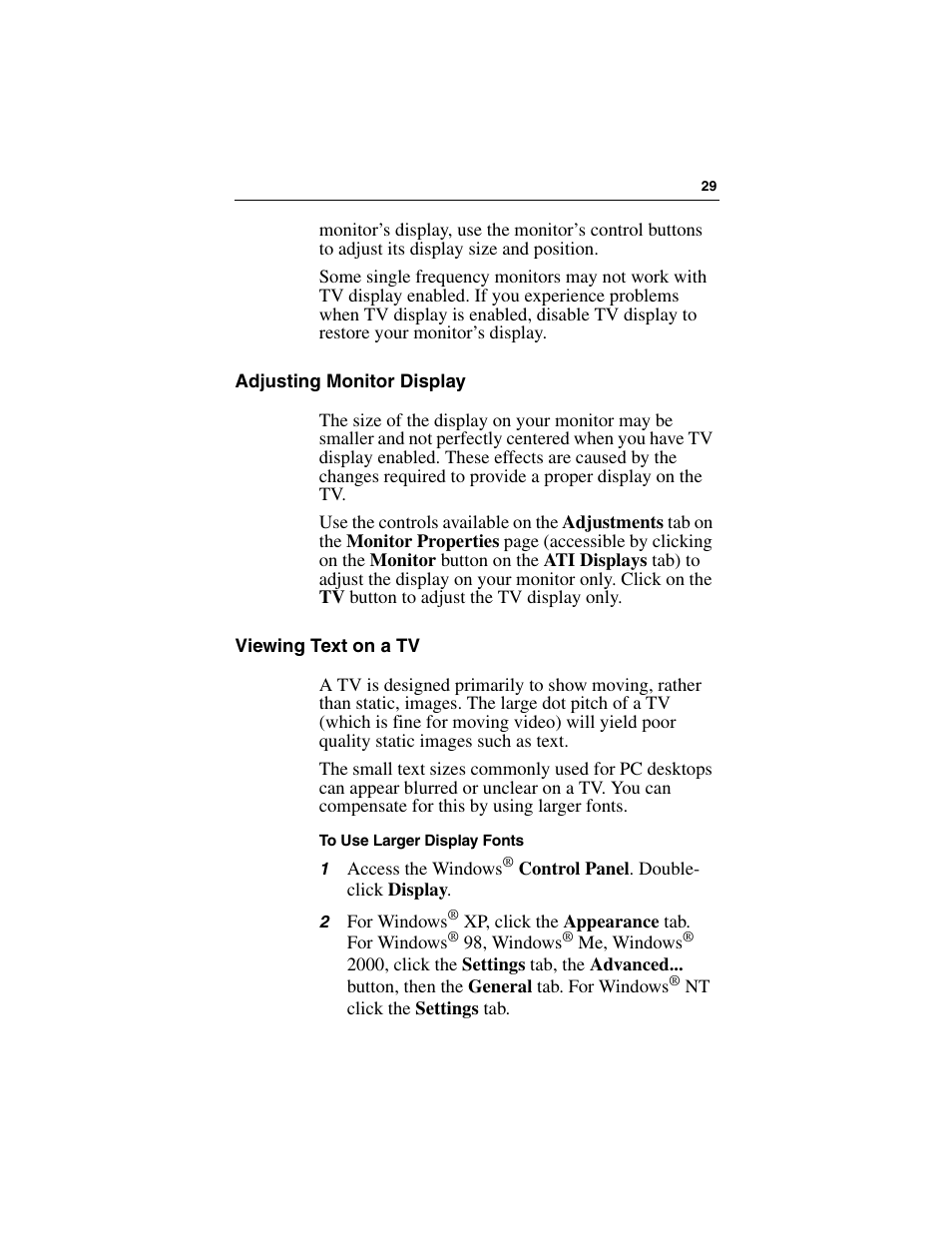 ATI Technologies RADEON 9000 PRO User Manual | Page 33 / 35