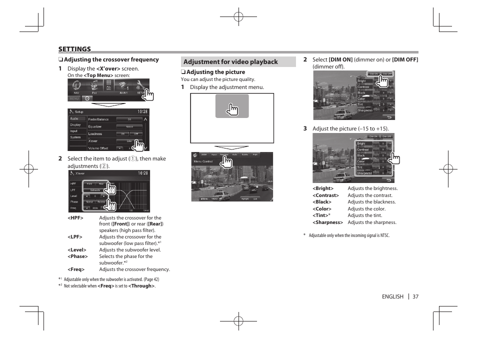 Kenwood DDX4025BT User Manual | Page 37 / 64