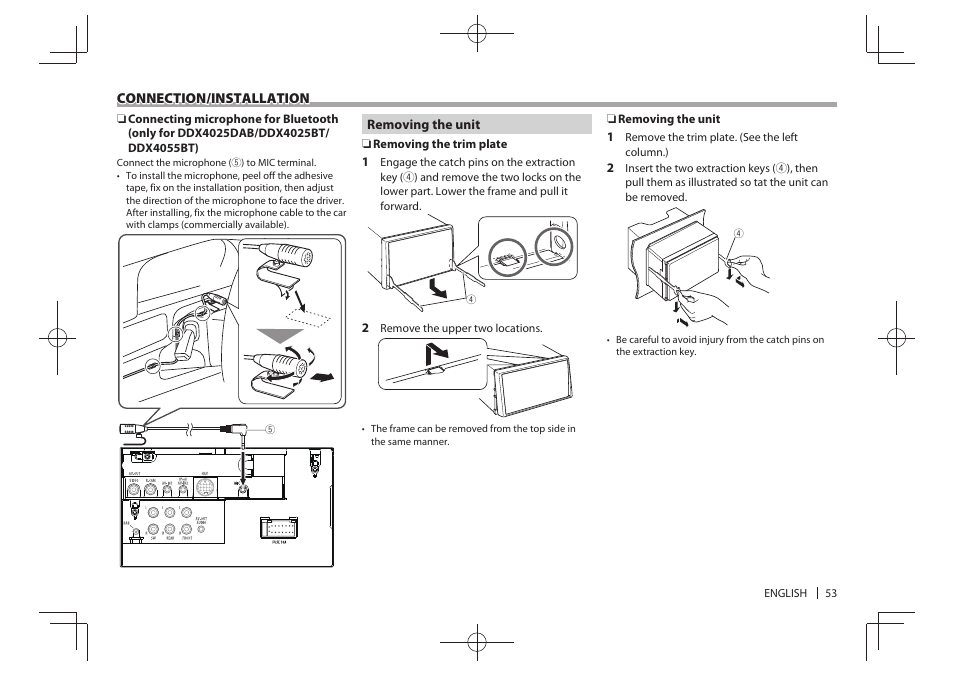 Kenwood DDX4025BT User Manual | Page 53 / 64