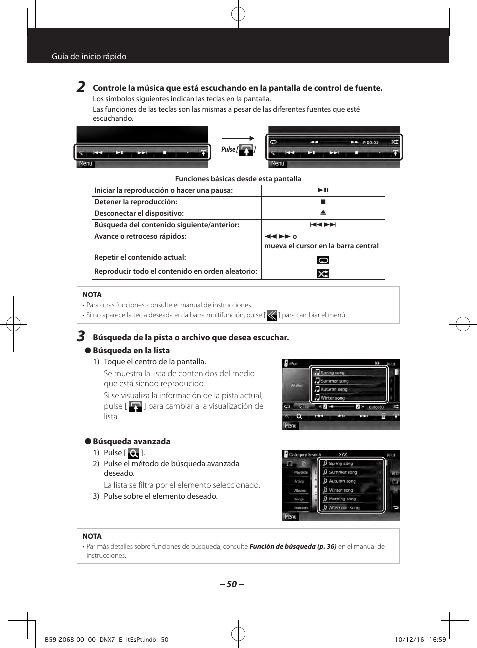 Kenwood DNX7280BT User Manual | Page 18 / 33