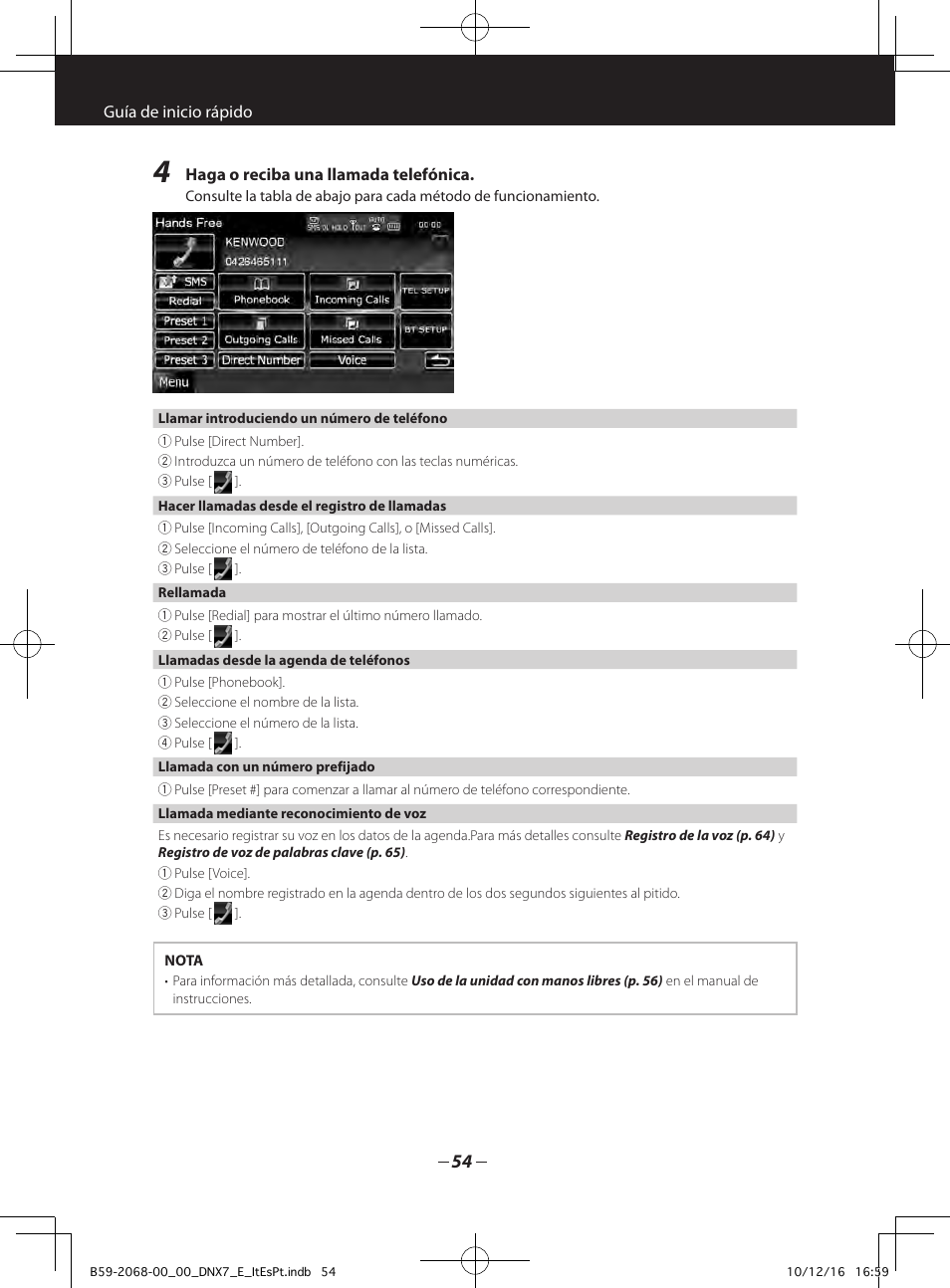 Kenwood DNX7280BT User Manual | Page 22 / 33