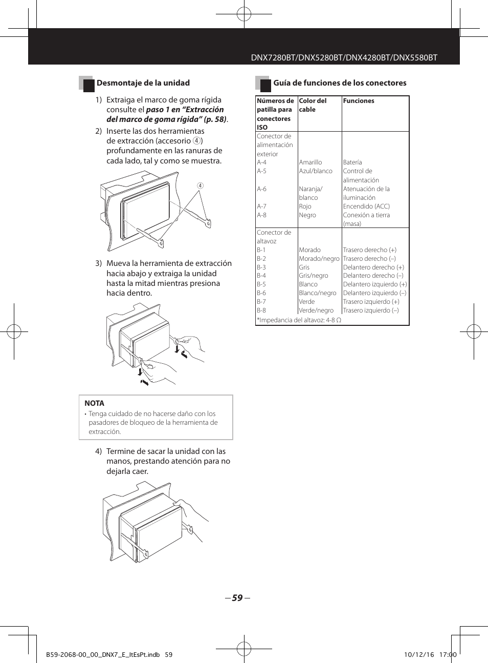 Kenwood DNX7280BT User Manual | Page 27 / 33
