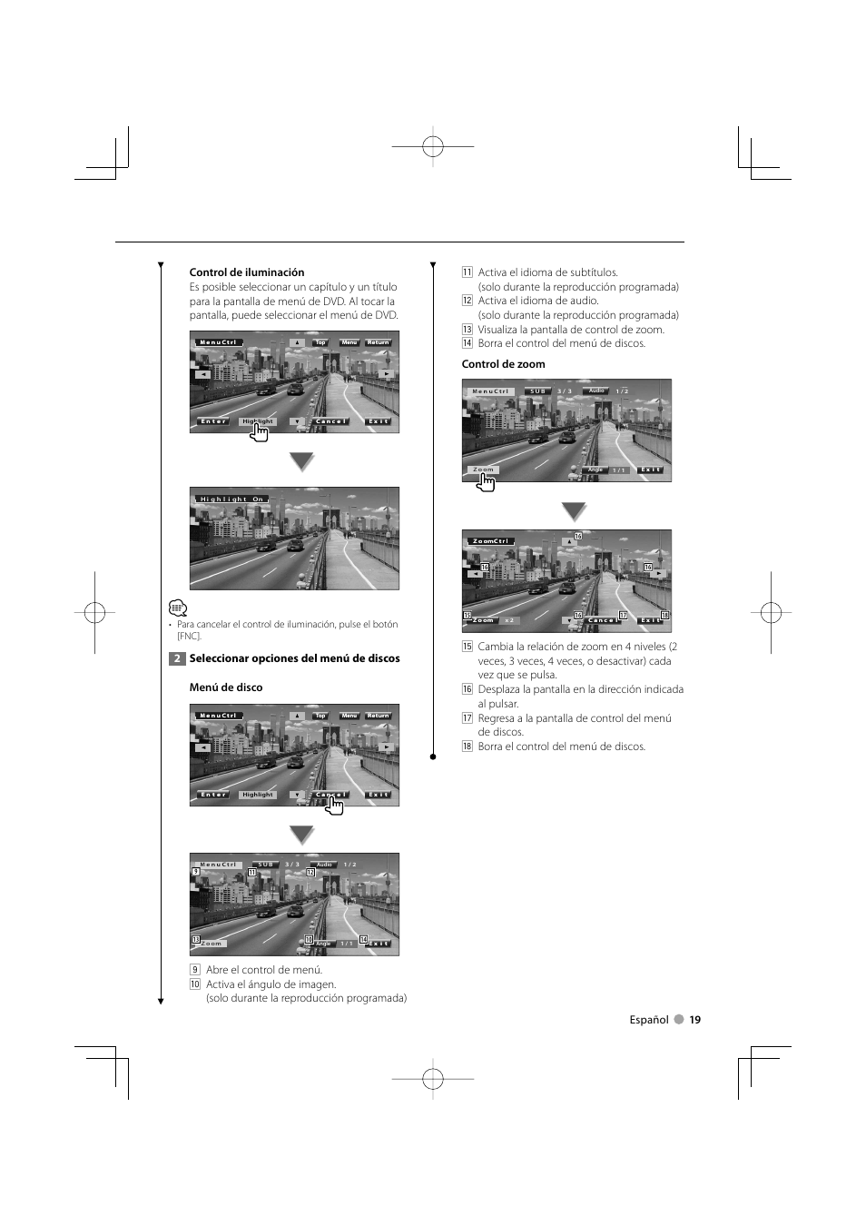 Kenwood DDX5022 User Manual | Page 19 / 96