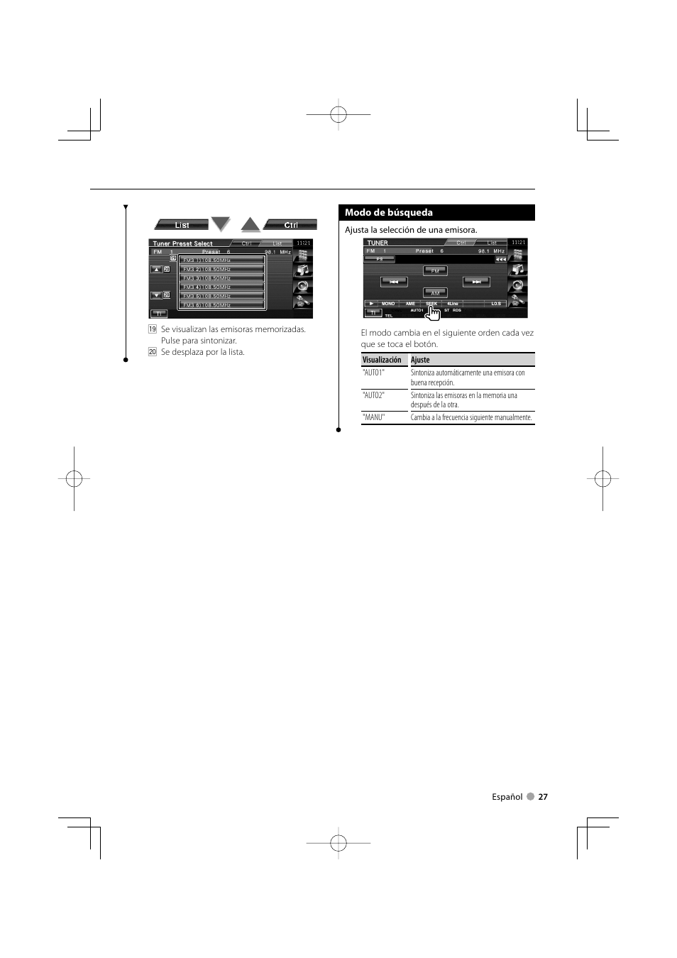 Kenwood DDX5022 User Manual | Page 27 / 96