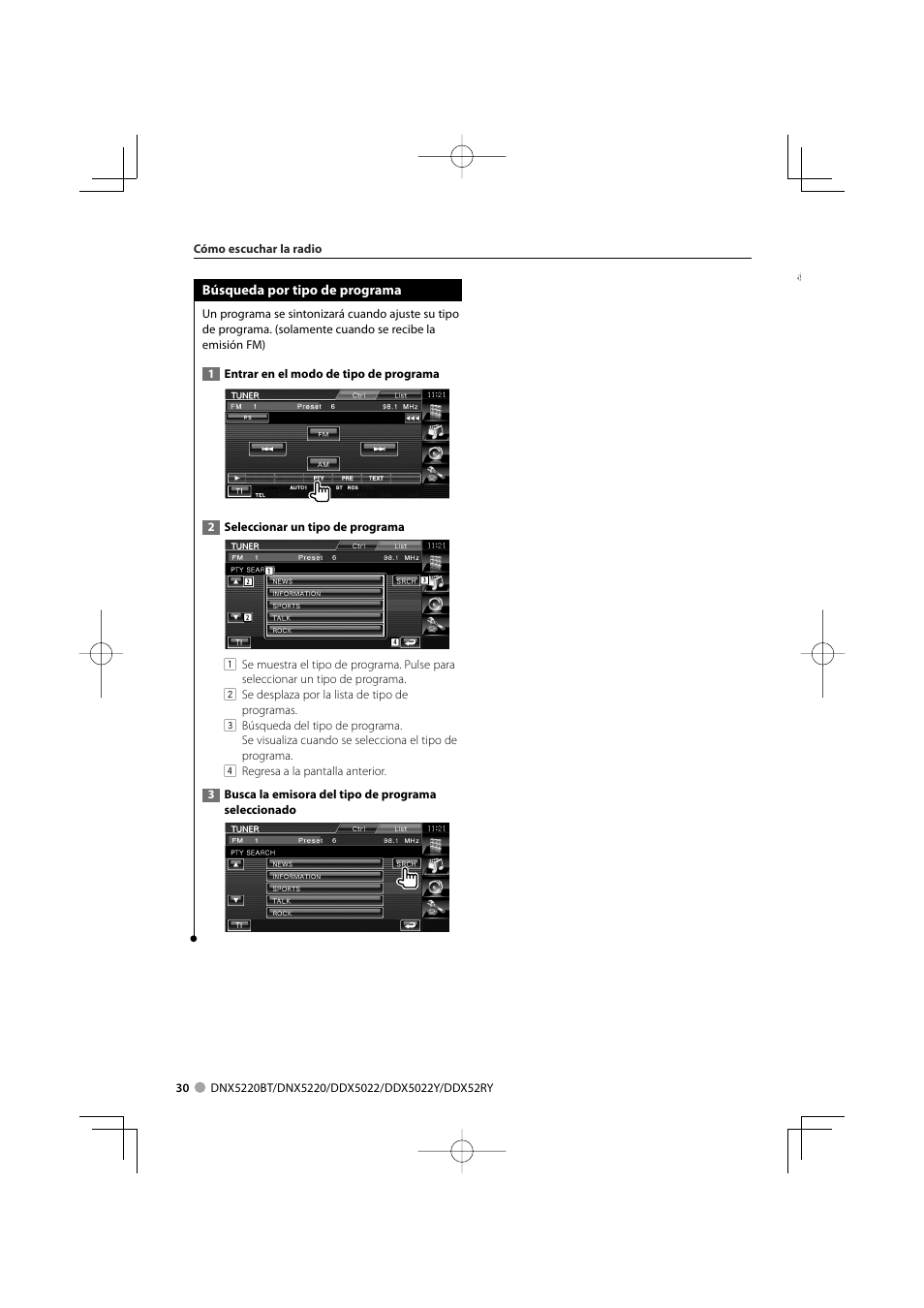 Kenwood DDX5022 User Manual | Page 30 / 96