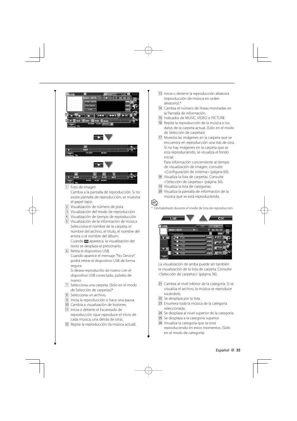 Kenwood DDX5022 User Manual | Page 35 / 96