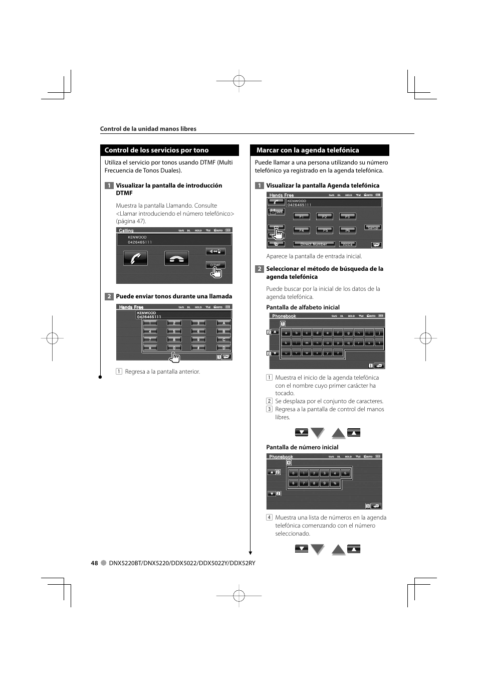 Kenwood DDX5022 User Manual | Page 48 / 96