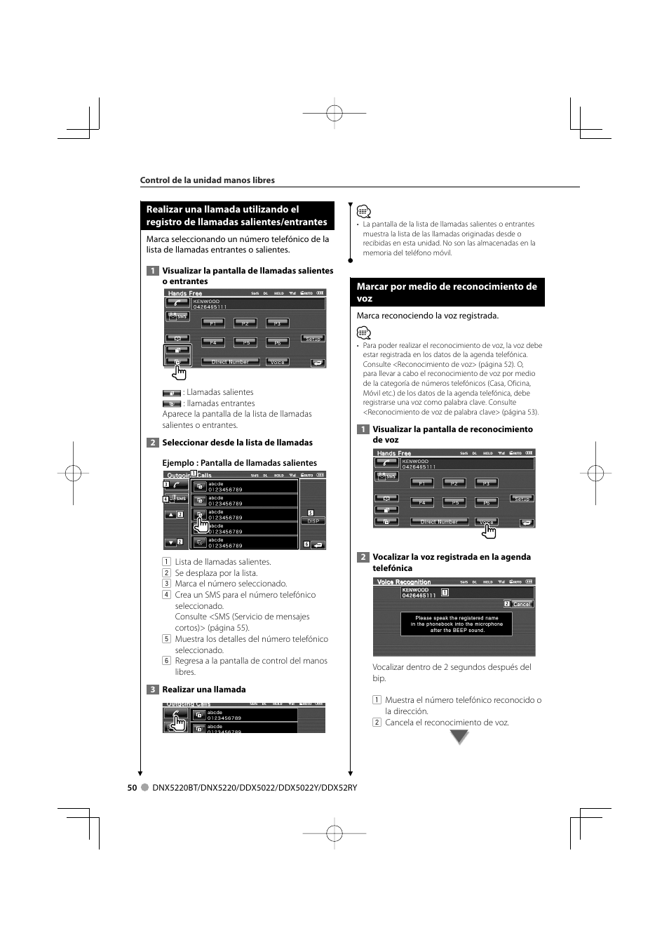 Kenwood DDX5022 User Manual | Page 50 / 96