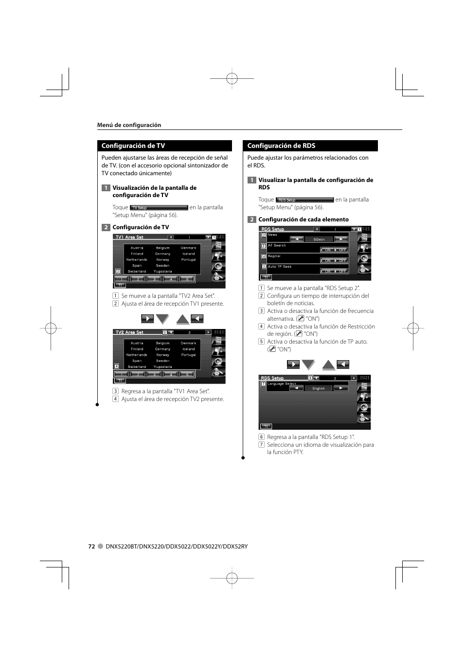 Kenwood DDX5022 User Manual | Page 72 / 96