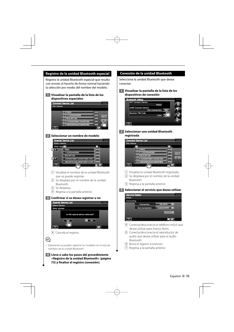 Kenwood DDX5022 User Manual | Page 75 / 96