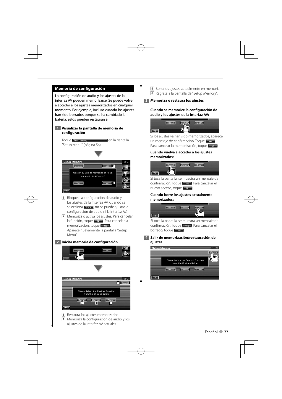 Kenwood DDX5022 User Manual | Page 77 / 96