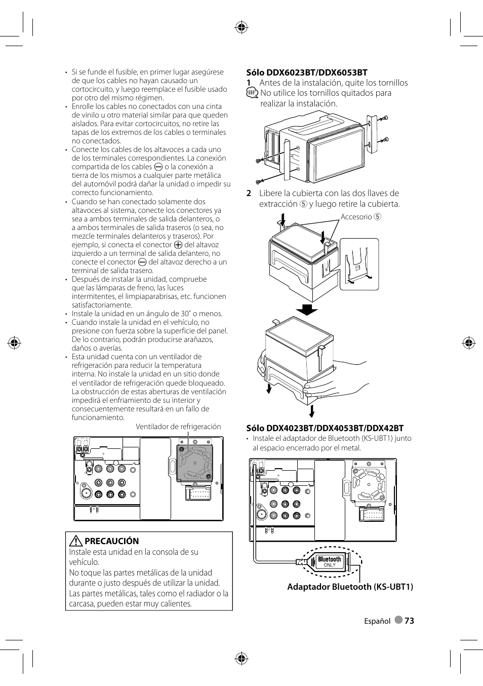 Kenwood DDX4023BT User Manual | Page 73 / 84