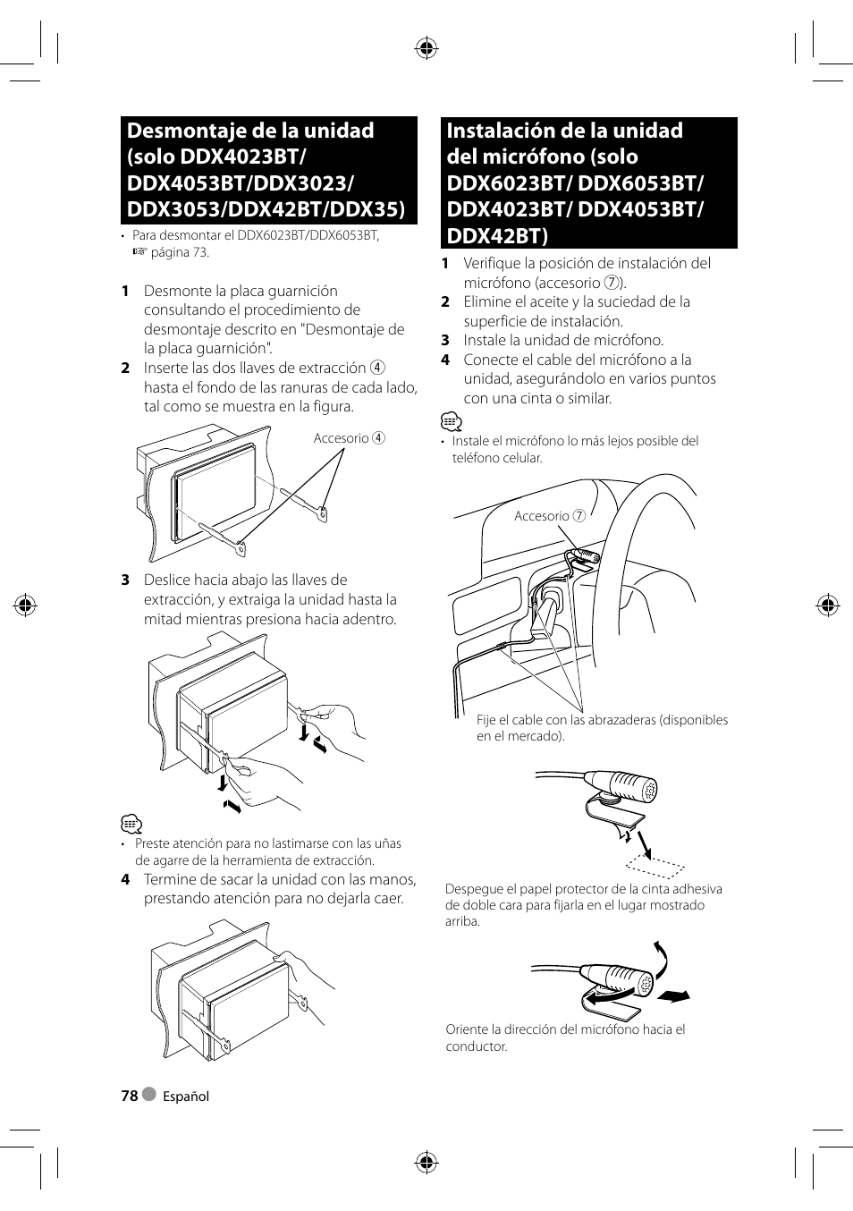 Kenwood DDX4023BT User Manual | Page 78 / 84