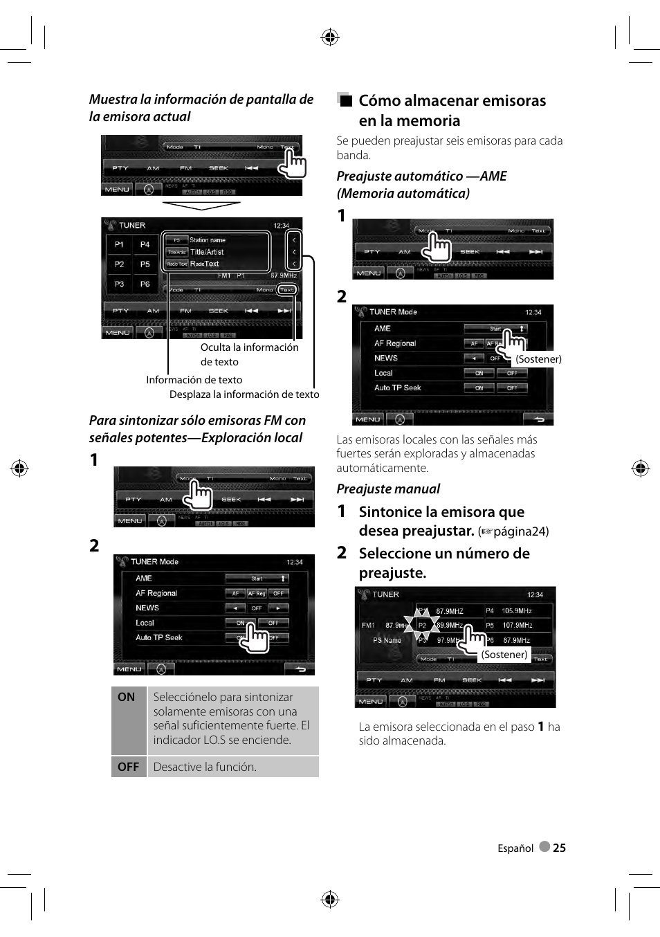 Kenwood DDX3028 User Manual | Page 25 / 62