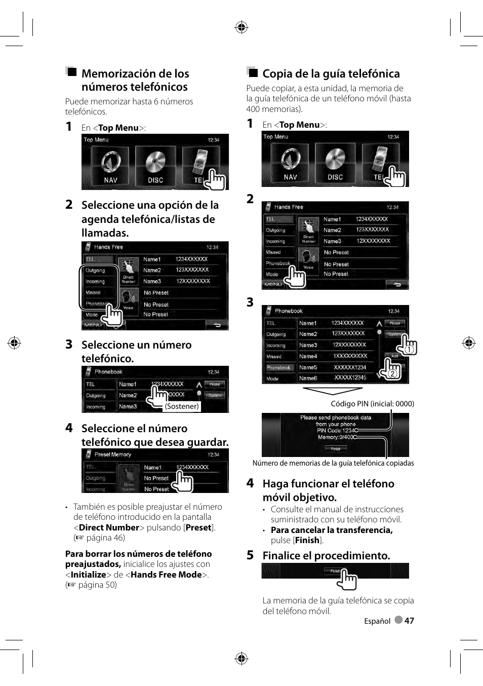 Kenwood DDX3028 User Manual | Page 47 / 62