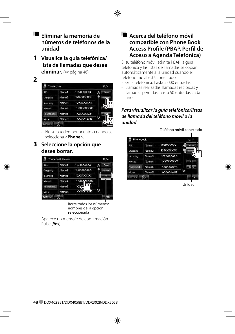 Kenwood DDX3028 User Manual | Page 48 / 62