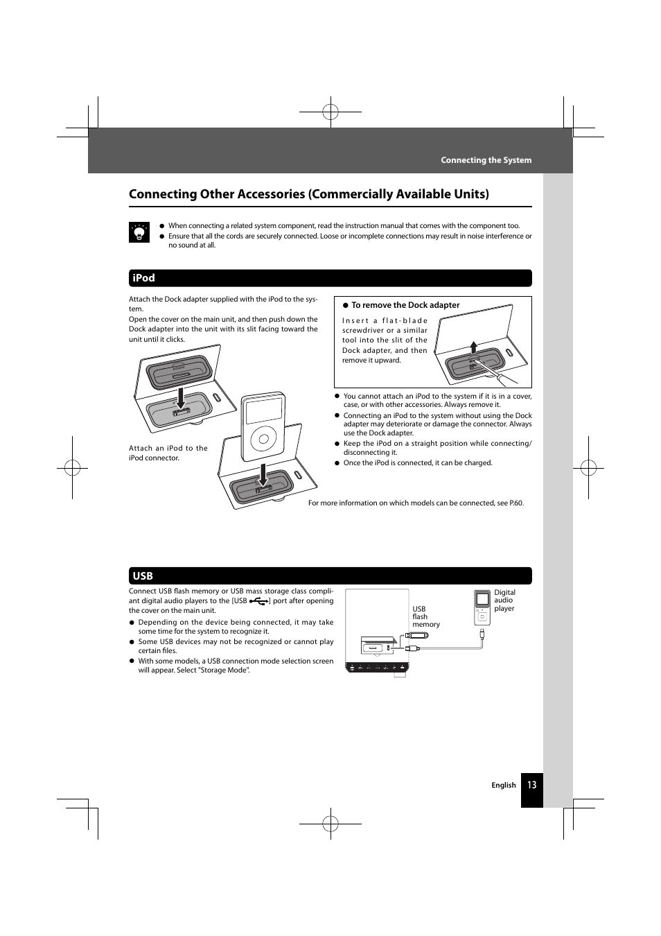 Ipod | Kenwood K-821DV User Manual | Page 13 / 108