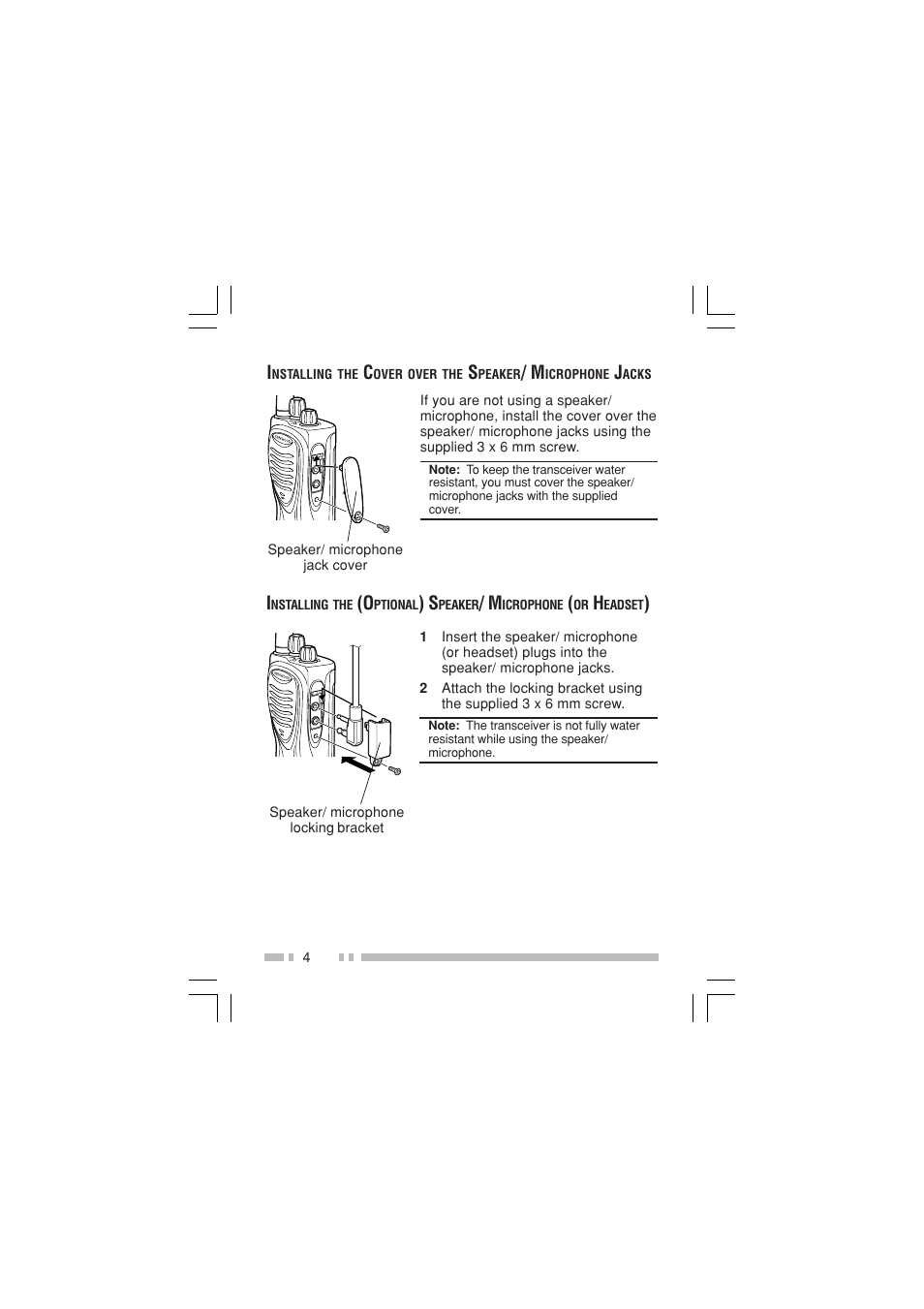 Kenwood TK-3202E - Discontinued User Manual | Page 10 / 22