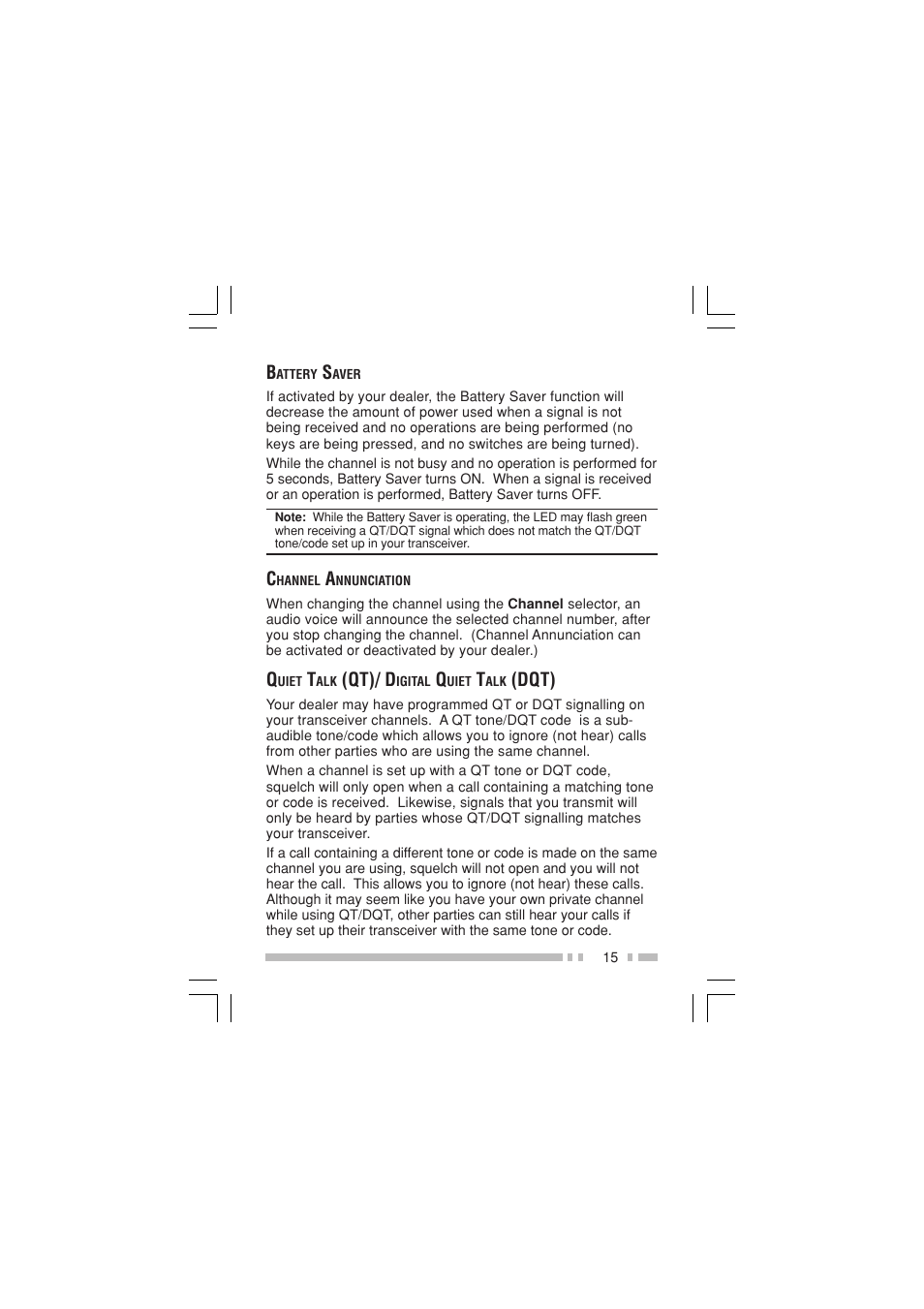 Qt)/ d, Dqt) | Kenwood TK-3202E - Discontinued User Manual | Page 21 / 22