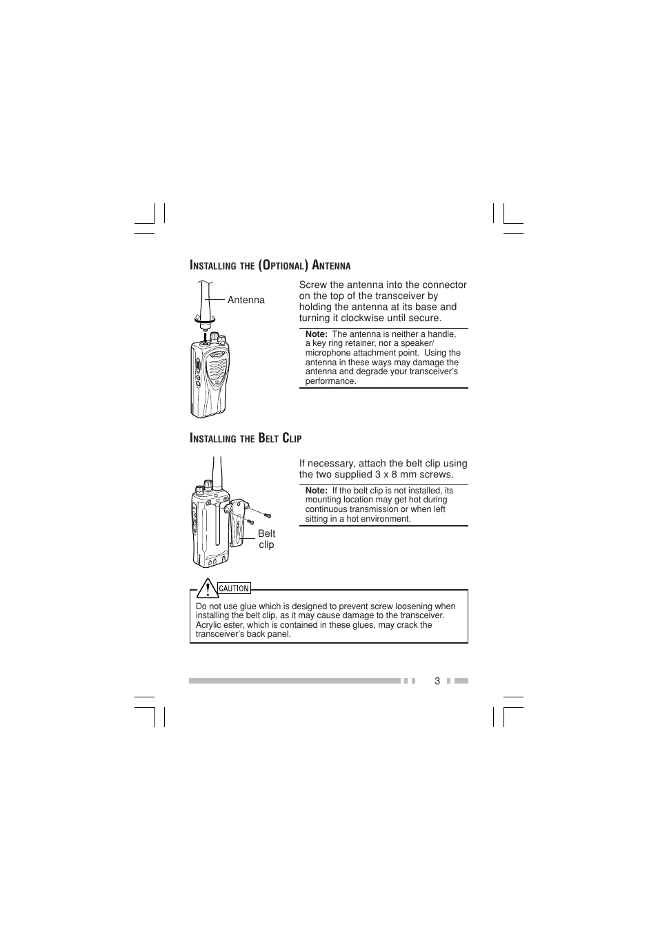 Kenwood TK-3202E - Discontinued User Manual | Page 9 / 22