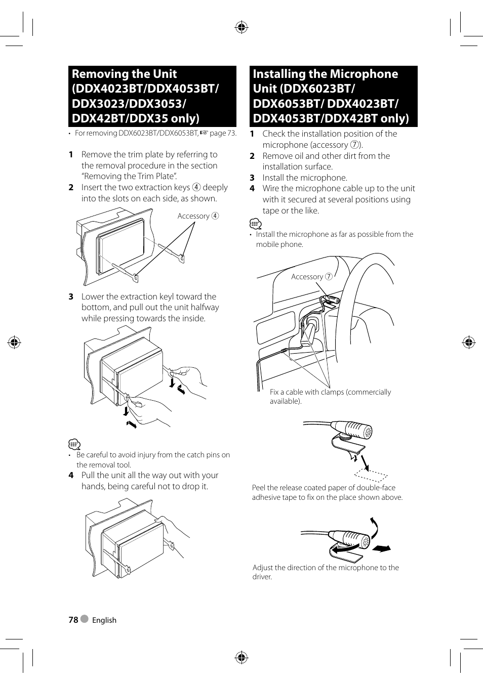 Kenwood DDX3023 User Manual | Page 78 / 84