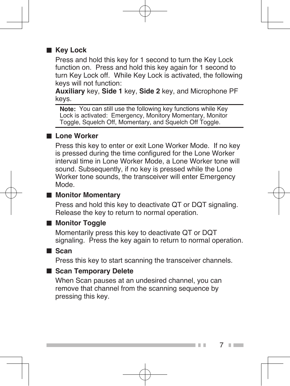Kenwood TK-2260EX User Manual | Page 15 / 20