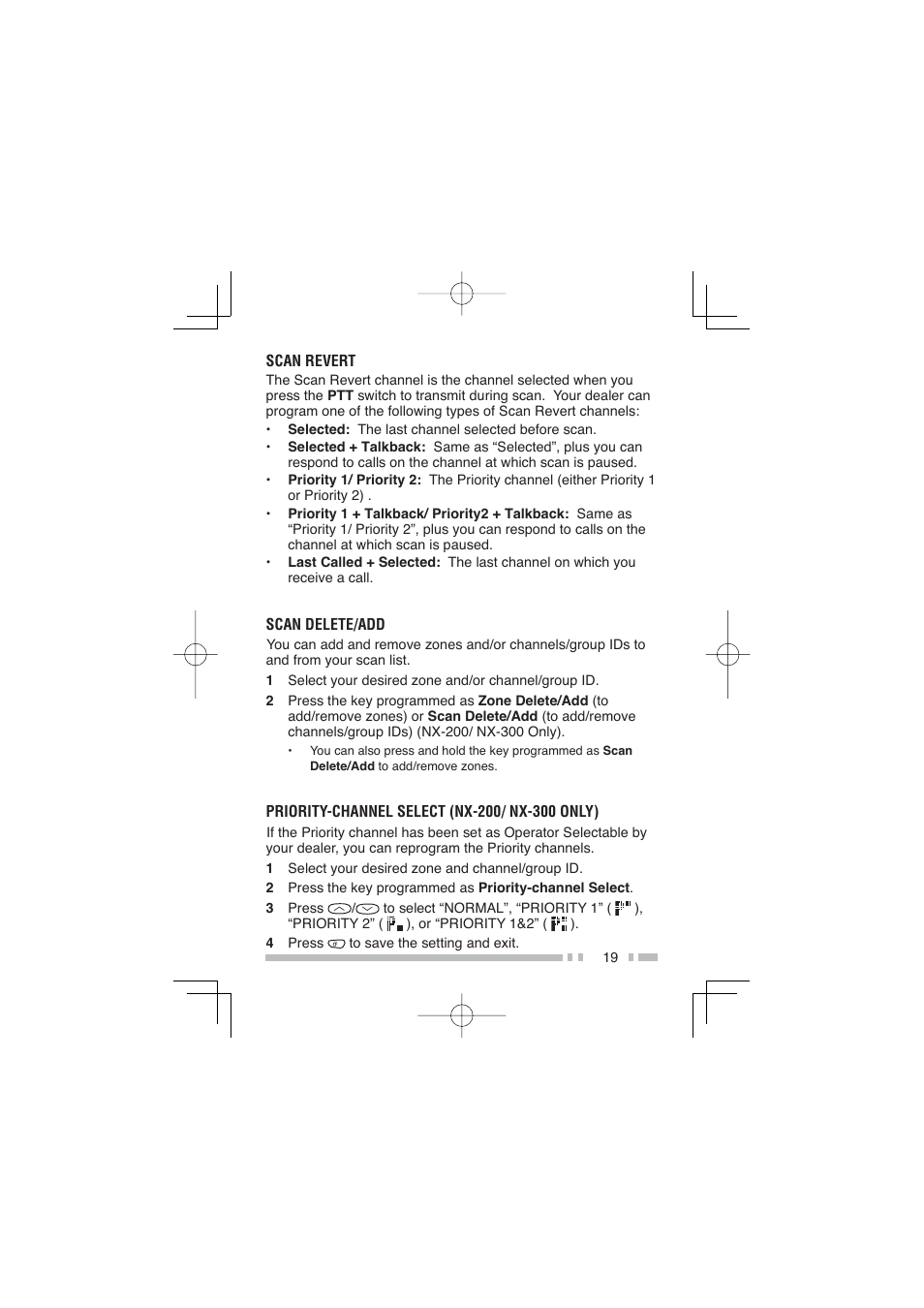 Kenwood NX-300SE User Manual | Page 30 / 47